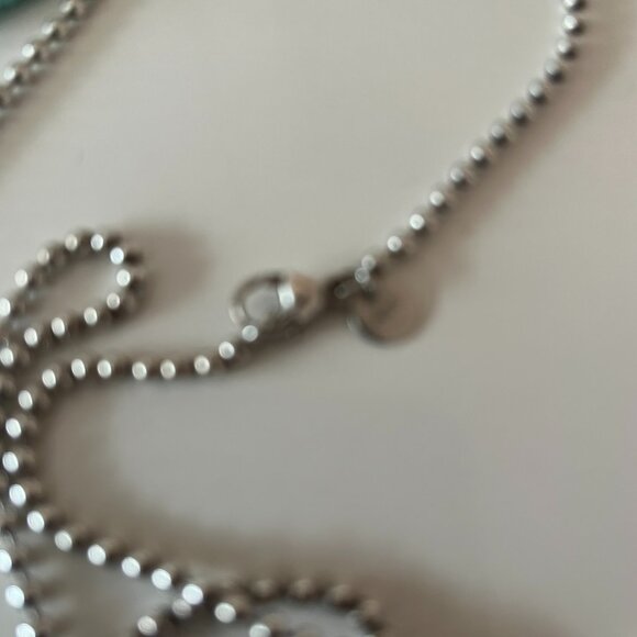 TIFFANY & CO. - NECKLACE - PLEASE RETURN TO - STERLING SILVER 925 - - Picture 4 of 4